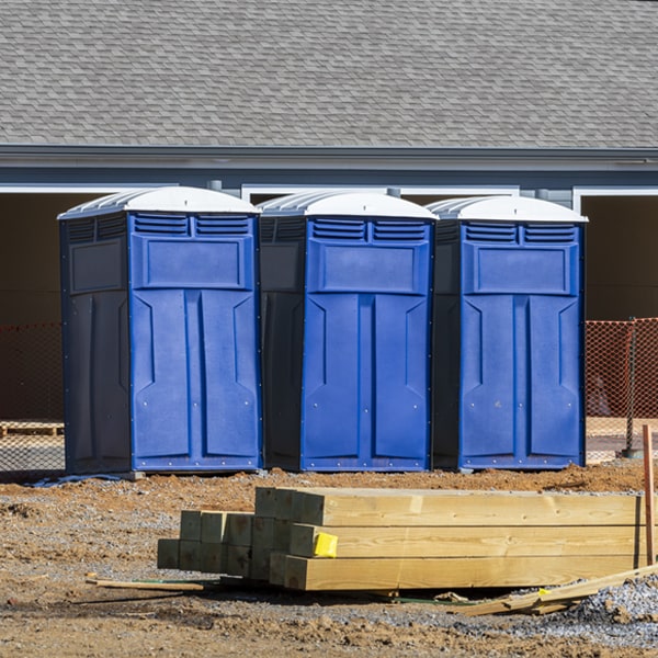 are there any restrictions on where i can place the portable toilets during my rental period in Niobe New York